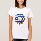 Mogen David - Ster van David T-shirt (Voorkant)