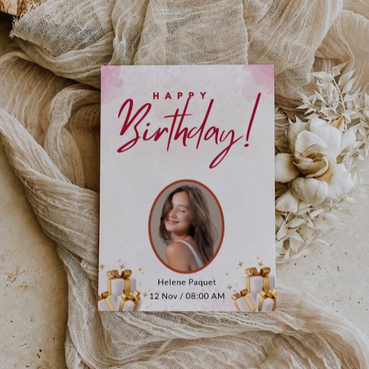 Mogen de kaarsen op je taart helder schijnen kaart