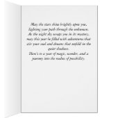 Mogen de sterren je pad verlichten – Verjaardag Ka (Binnen (Rechts))