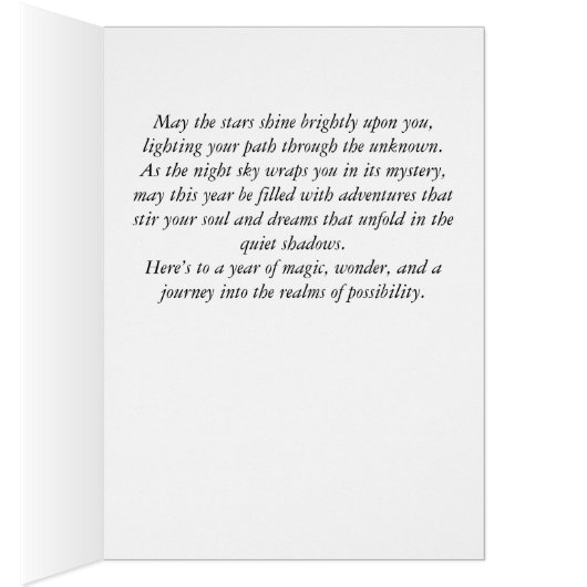 Mogen de sterren je pad verlichten – Verjaardag Ka (Binnen (Rechts))