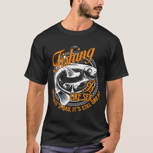 Mogen De Vissen Met Je Zijn T-shirt (Voorkant)