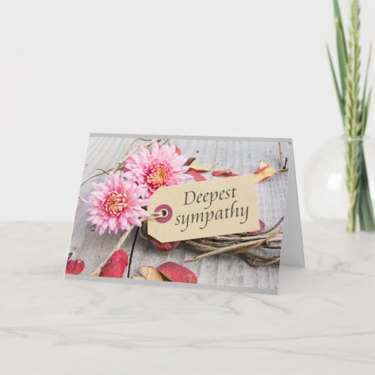 MOGEN HERINNERINGEN JE PIJN VERLICHTEN GEcondoleer Kaart (Voorkant)