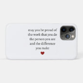 mogen jullie trots zijn op het werk dat jullie doe Case-Mate iPhone case (Achterkant (horizontaal))