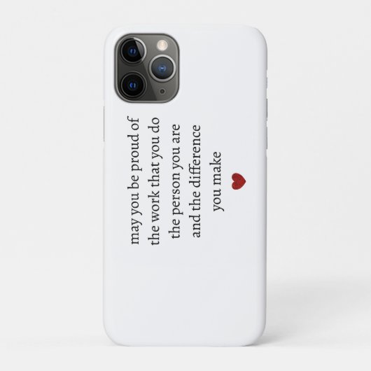 mogen jullie trots zijn op het werk dat jullie doe Case-Mate iPhone case (Achterkant)