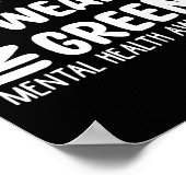 Mogen we Green Mental Health Awareness Maand GR Dr Poster (Hoek)