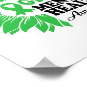 Mogen we groen voor geestelijke gezondheid Draag M Poster (Hoek)