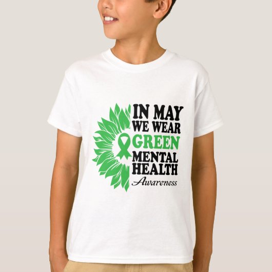 Mogen we groen voor geestelijke gezondheid Draag M T-shirt (Voorkant)