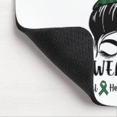 Mogen we het Groene Geestelijke Gezondheidsbewustz Muismat (Hoek)