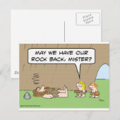 Mogen we onze rots terug hebben, meneer? briefkaart (Voorkant / Achterkant)