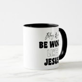 Mogen wij wakker zijn zoals Jezus Mok (Voorkant rechts)