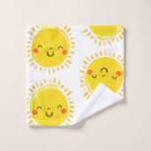 Moghrey mie ghrian (Sunshine) Bad Handdoek (Wasdoekje)