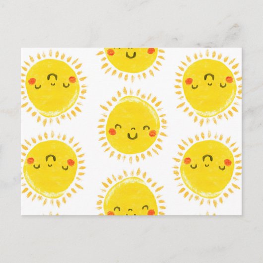 Moghrey mie ghrian (Sunshine) Briefkaart (Voorkant)