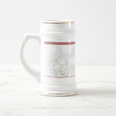 Mogol-design op een stein bierpul (Links)