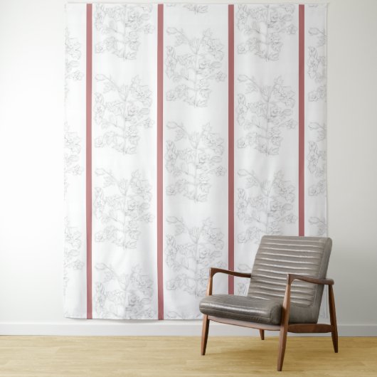 Mogol-design op wandtapijt wandkleed (In situ)