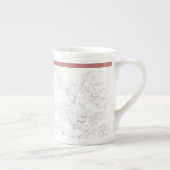 Mogol-ontwerp op een Bone China mok (Rechts)
