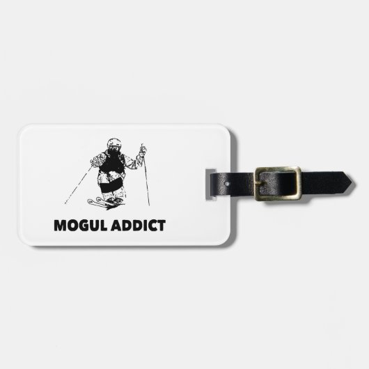 Mogul Addict Bagagelabel (Voorkant horizontaal)
