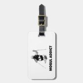 Mogul Addict Bagagelabel (Voorkant verticaal)
