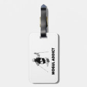 Mogul Addict Bagagelabel (Achterkant verticaal)
