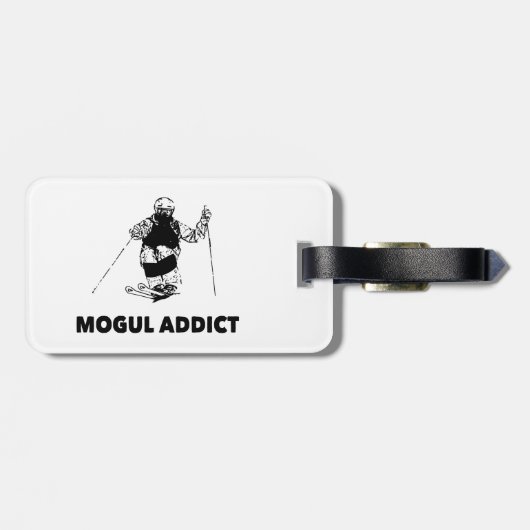 Mogul Addict Bagagelabel (Achterkant horizontaal)