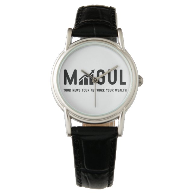 MOGUL LEDEREN HORLOGE (Voorkant)