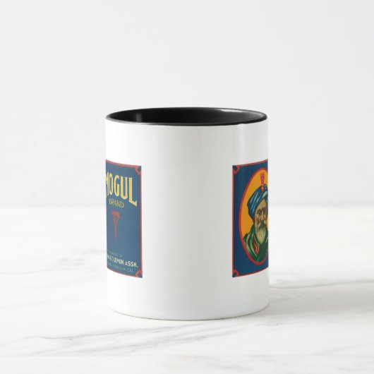 Mogul Lemon LabelSan Fernando, CA Mok (Midden)