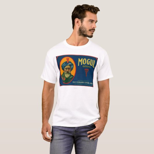 Mogul Lemon LabelSan Fernando, CA T-shirt (Voorkant volledig)