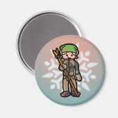 Mogul magneet. magneet (Voorkant / Achterkant)