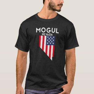 Mogul Nevada USA State Travel Nevadan T-shirt