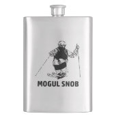 Mogul Skiing Snob Flacon (Voorkant)