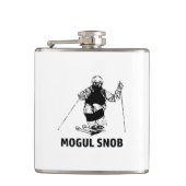 Mogul Skiing Snob Heupfles (Voorkant)