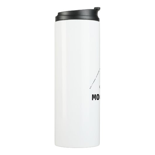 Mogul Skiing Snob Thermosbeker (Gedraaid links)