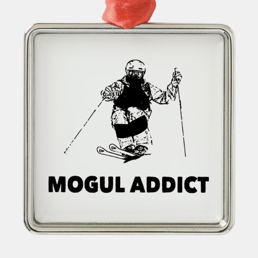 Mogul Verslaafde Metalen Ornament (Voorkant)