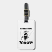 Mogul Whisperer Bagagelabel (Voorkant verticaal)