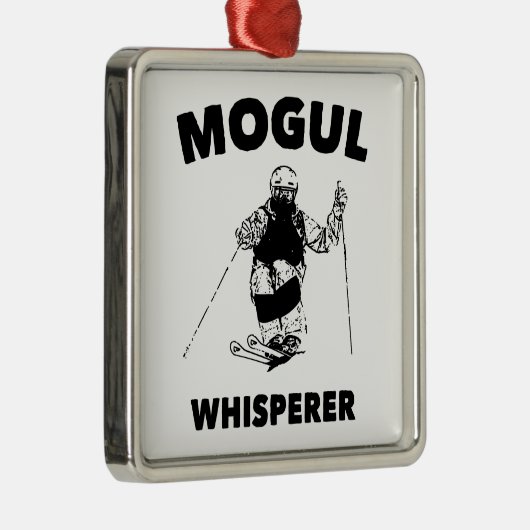 Mogul Whisperer Metalen Ornament (Rechts)