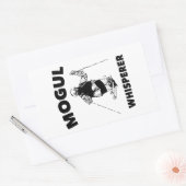 Mogul Whisperer Rechthoekige Sticker (Envelop)