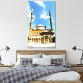 Mohamed Ali Mosque Canvas Afdruk (Insitu (Slaapkamer))