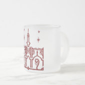 mohamed arabische naam matglas koffiemok (Voorkant rechts)