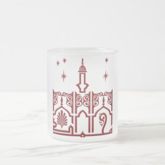 mohamed arabische naam matglas koffiemok (Center)