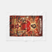 Mohamed Salah Fleece Deken (Voorkant (Horizontaal))