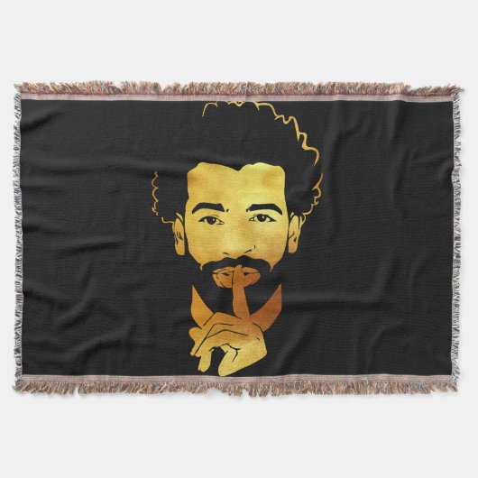 Mohamed Salah, het voetbal van de Egyptische konin Deken (Voorkant)