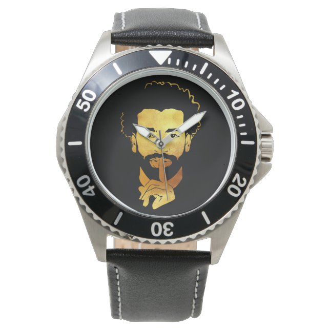Mohamed Salah, het voetbal van de Egyptische konin Horloge (Voorkant)