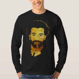 Mohamed Salah, het voetbal van de Egyptische konin T-shirt
