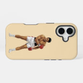 Mohammad Ali  iPhone 16 Hoesje (Achterkant horizontaal)