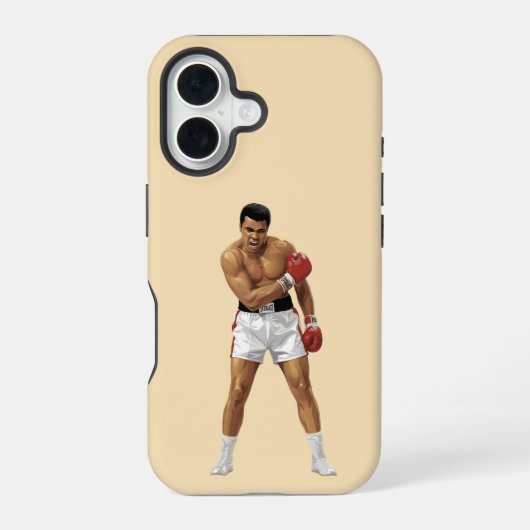 Mohammad Ali  iPhone 16 Hoesje (Achterkant)