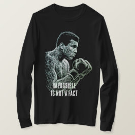 Mohammad Ali - Voer uw tekst in T-shirt