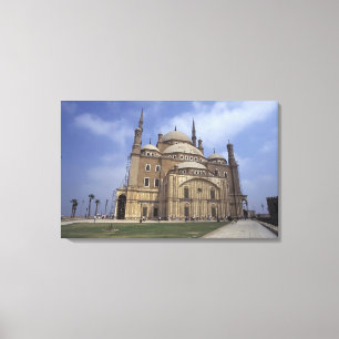 Mohammed Ali-moskee bij de Citadel van Caïro, 2 Canvas Afdruk