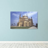 Mohammed Ali-moskee bij de Citadel van Caïro, 2 Canvas Afdruk (Insitu (Houten vloer))