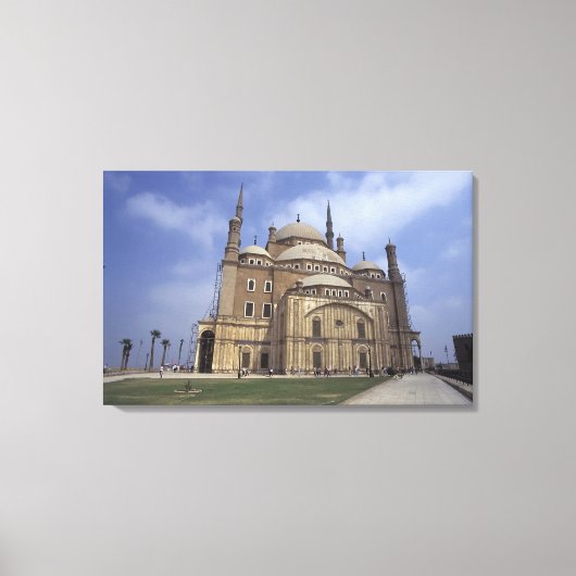 Mohammed Ali-moskee bij de Citadel van Caïro, 2 Canvas Afdruk (Voorkant)