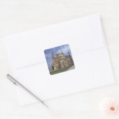 Mohammed Ali-moskee bij de Citadel van Caïro, 2 Vierkante Sticker (Envelop)