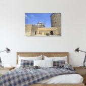 Mohammed Ali-moskee bij de Citadel van Caïro, Canvas Afdruk (Insitu (Slaapkamer))